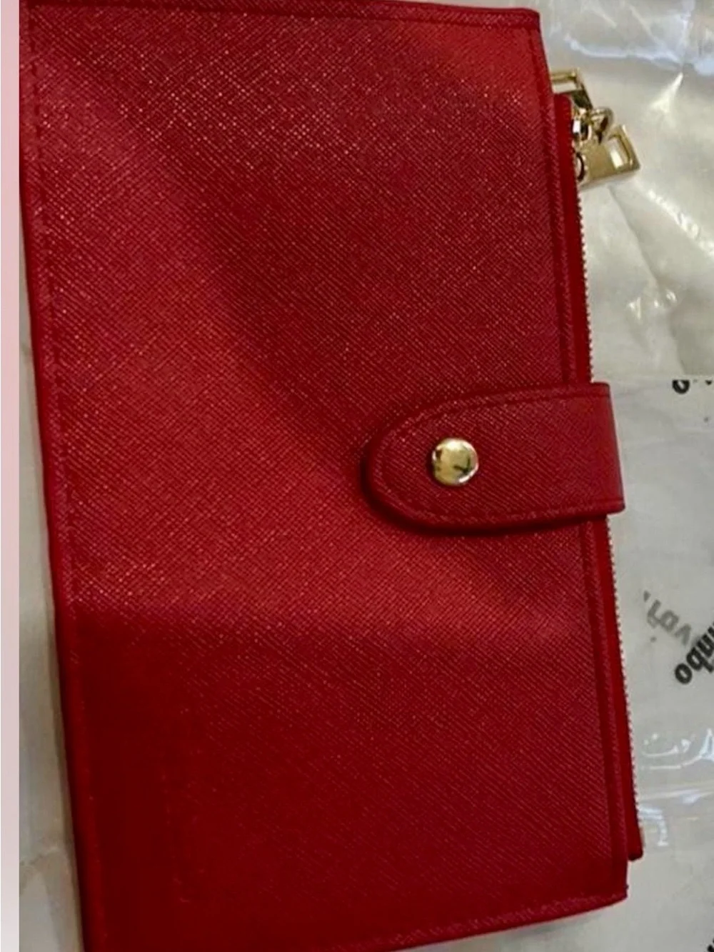 NWT Travelambo Red Wallet / Wristlet Organizer ❤️ - Picture 5 of 8